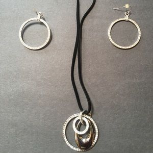 Necklace and earrings